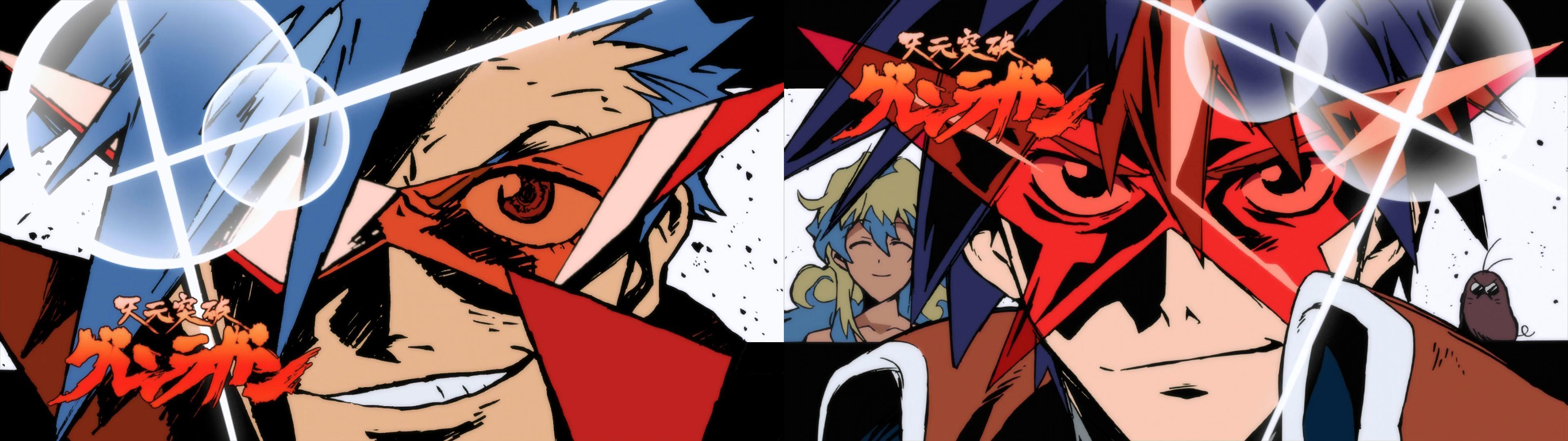 Gurren Lagann Kamina And Simon WallpaperUse