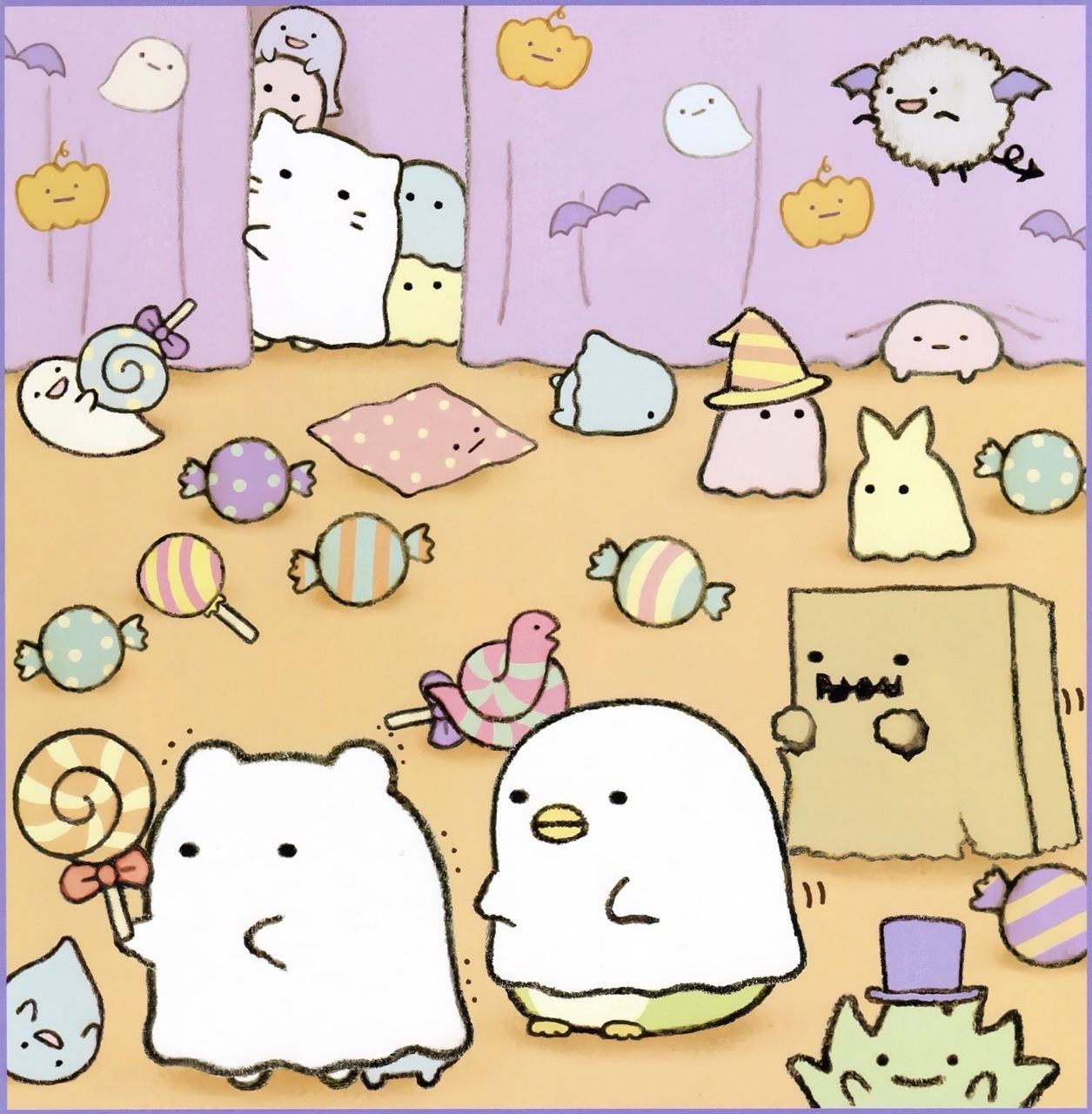 Sumikko Gurashi Halloween Theme Wallpaperuse