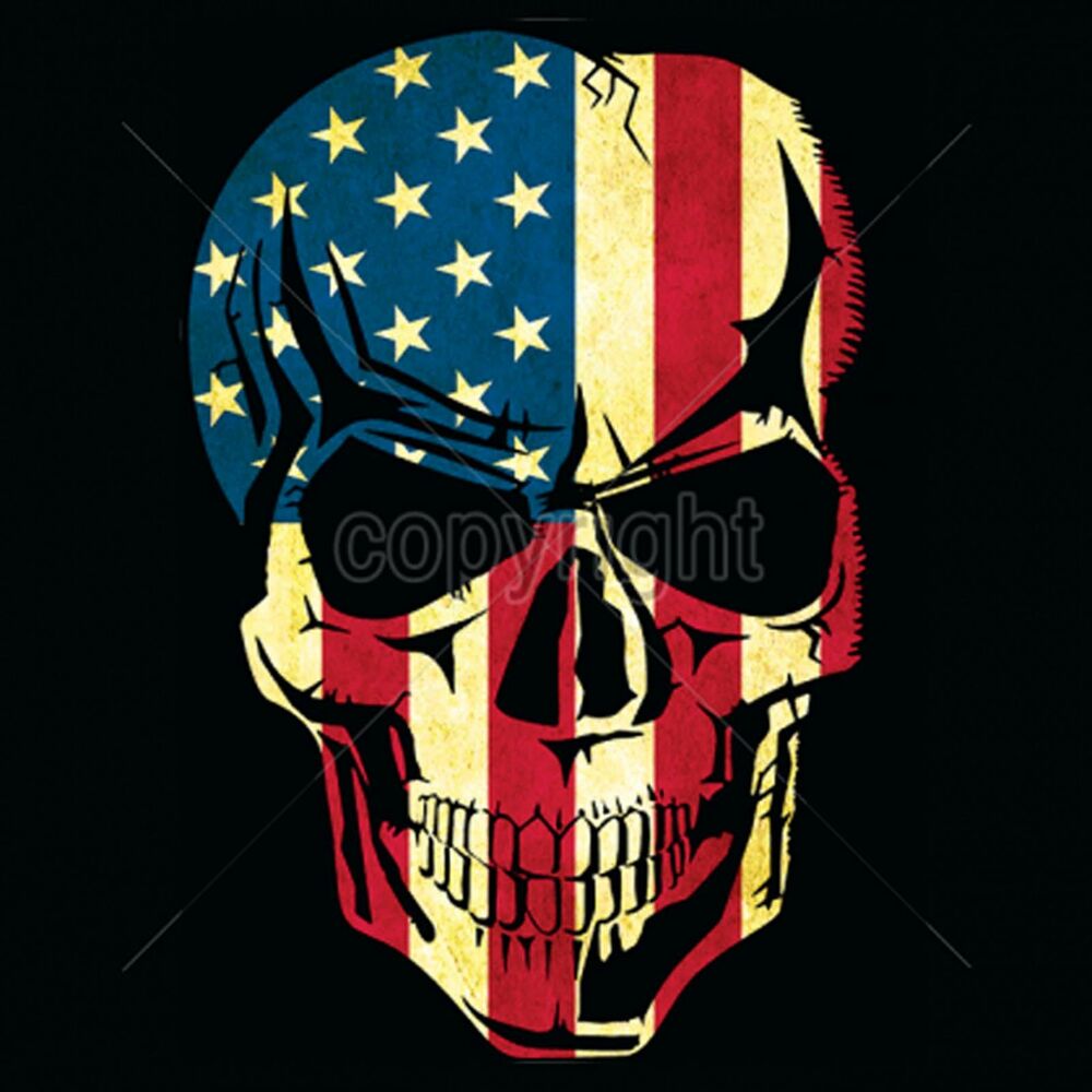 American Flag Skull Wallpaperuse