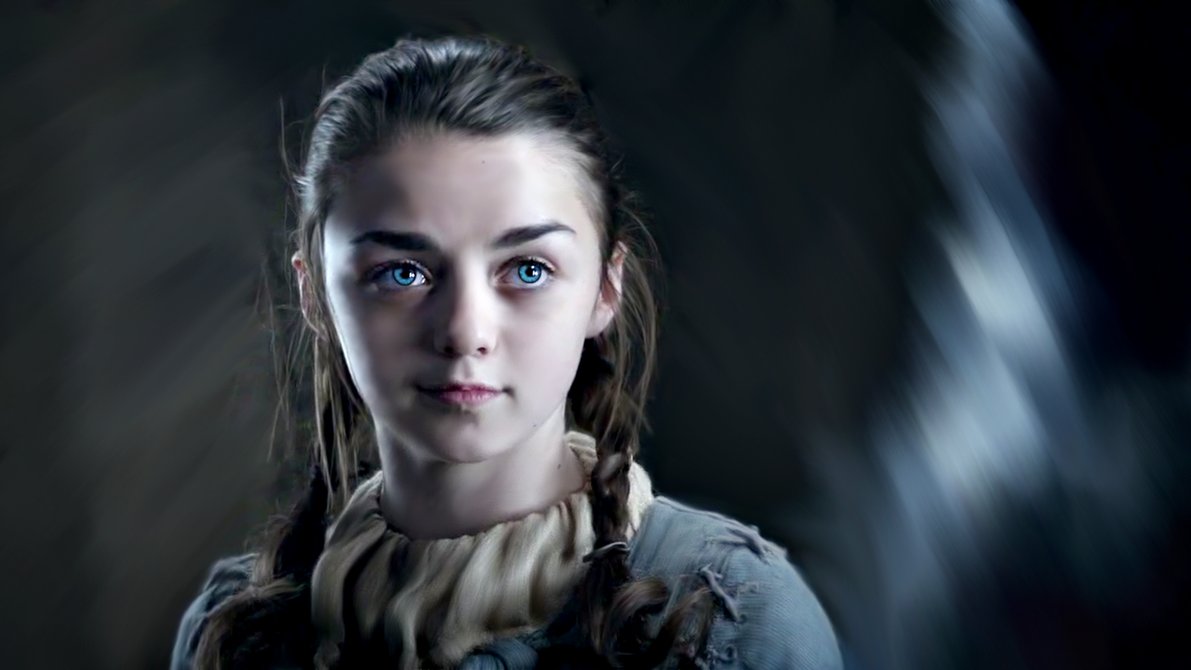 Arya Stark Game Of Thrones Wallpapers Game Of Thrones Arya Stark Lone Wolf Wallpaperuse