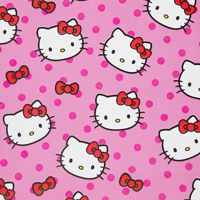 fond d'écran thème bonjour kitty,rose,modèle,papier cadeau,conception,textile