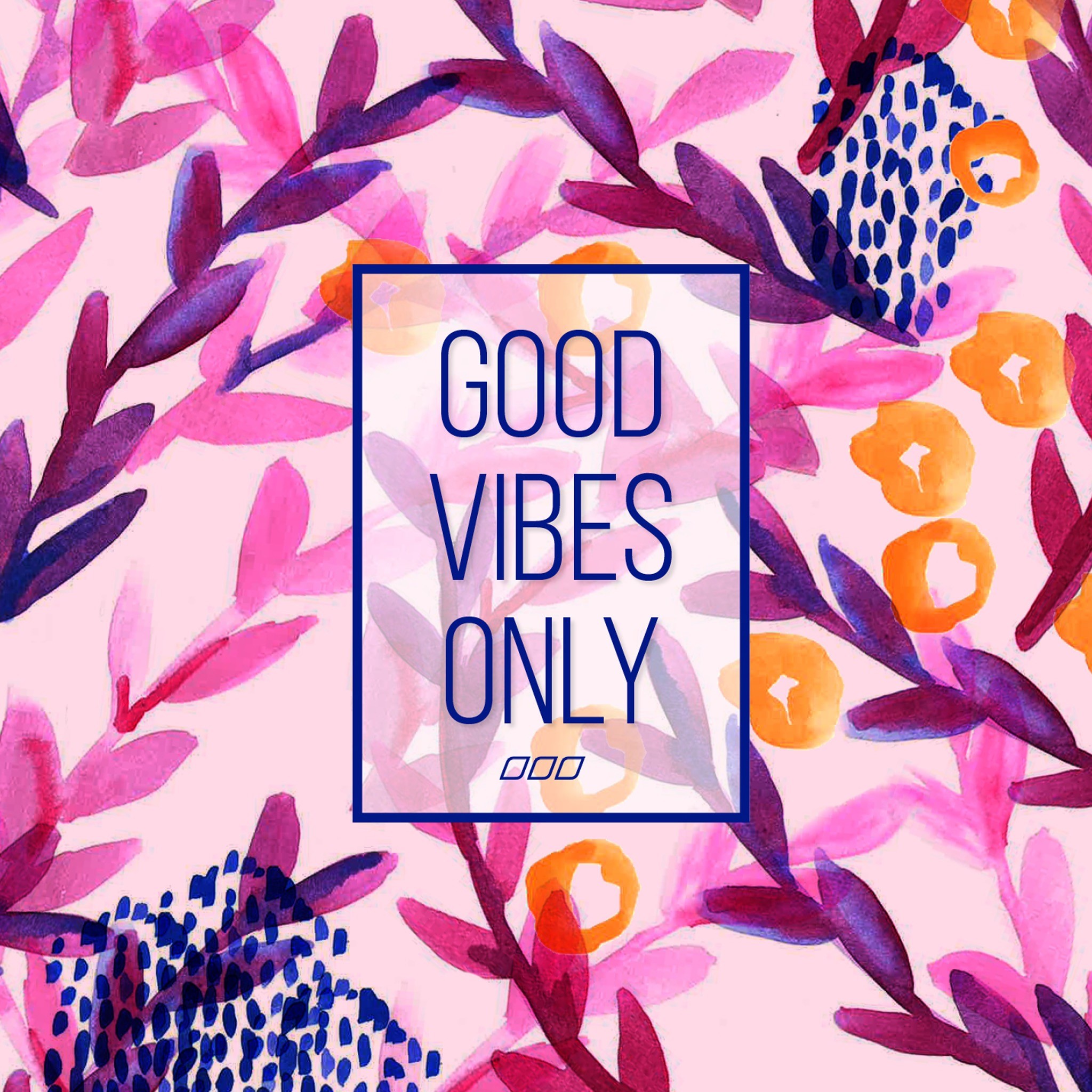 good vibes only colour - Stickstay