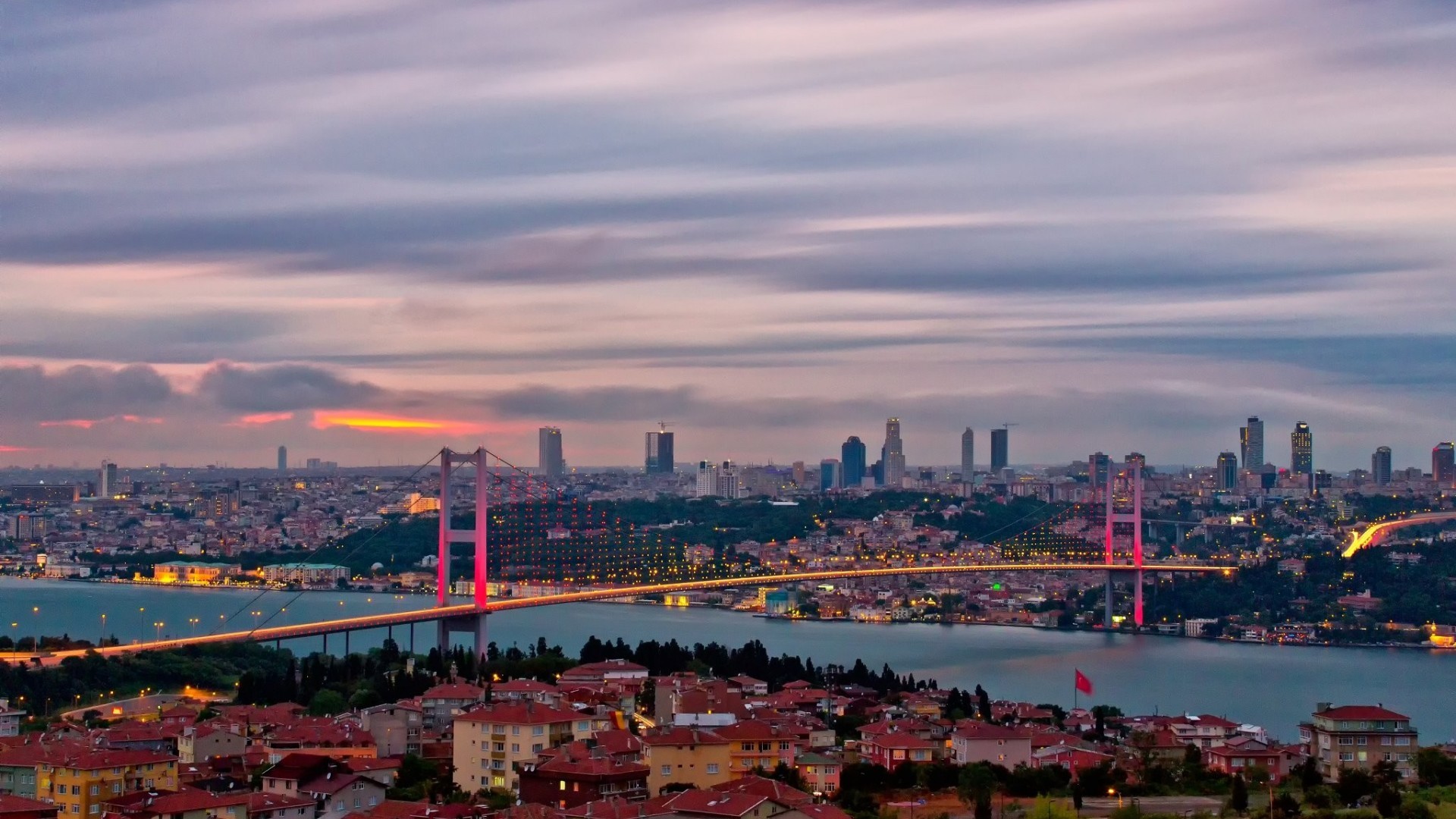 carta da parati istanbul,paesaggio urbano,area metropolitana,città,cielo,area urbana