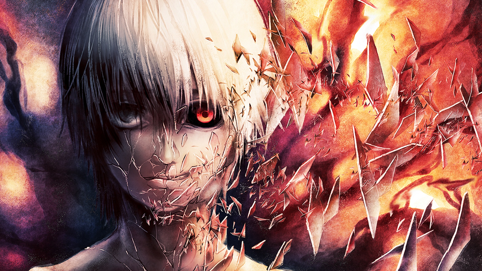 Tokyo ghoul. Канеки Кен. Канеки гуль 4к. Аниме Токийский гуль 1080.