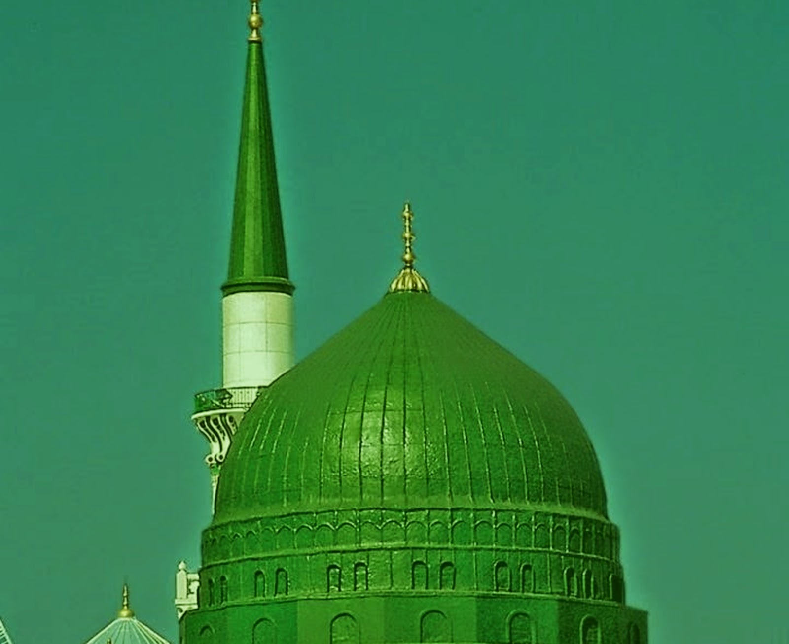 イスラム壁紙ダウンロード,緑,ドーム,モスク,礼拝所,尖塔