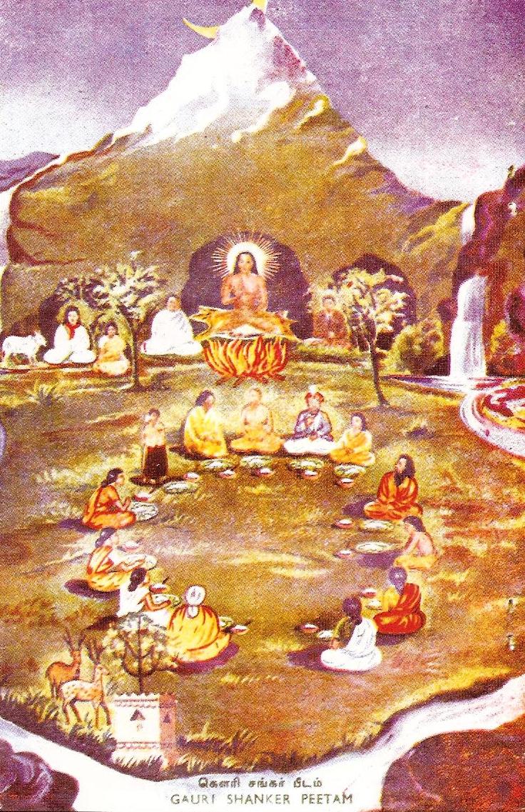fondo de pantalla de gorakhnath,mitología,pintura,personaje de ficción,arte