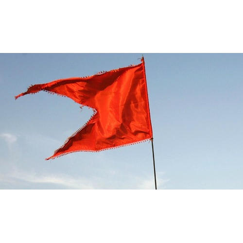 bhagwa dhwaj fondo de pantalla hd,bandera,rojo,cielo,viento