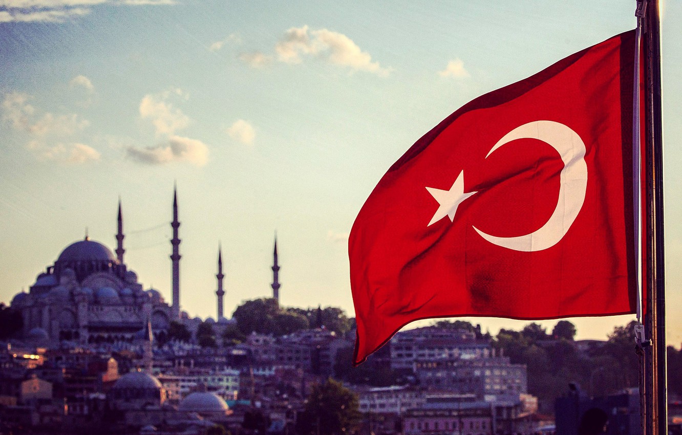 carta da parati bandiera turchia,bandiera,rosso,cielo,nube,mondo