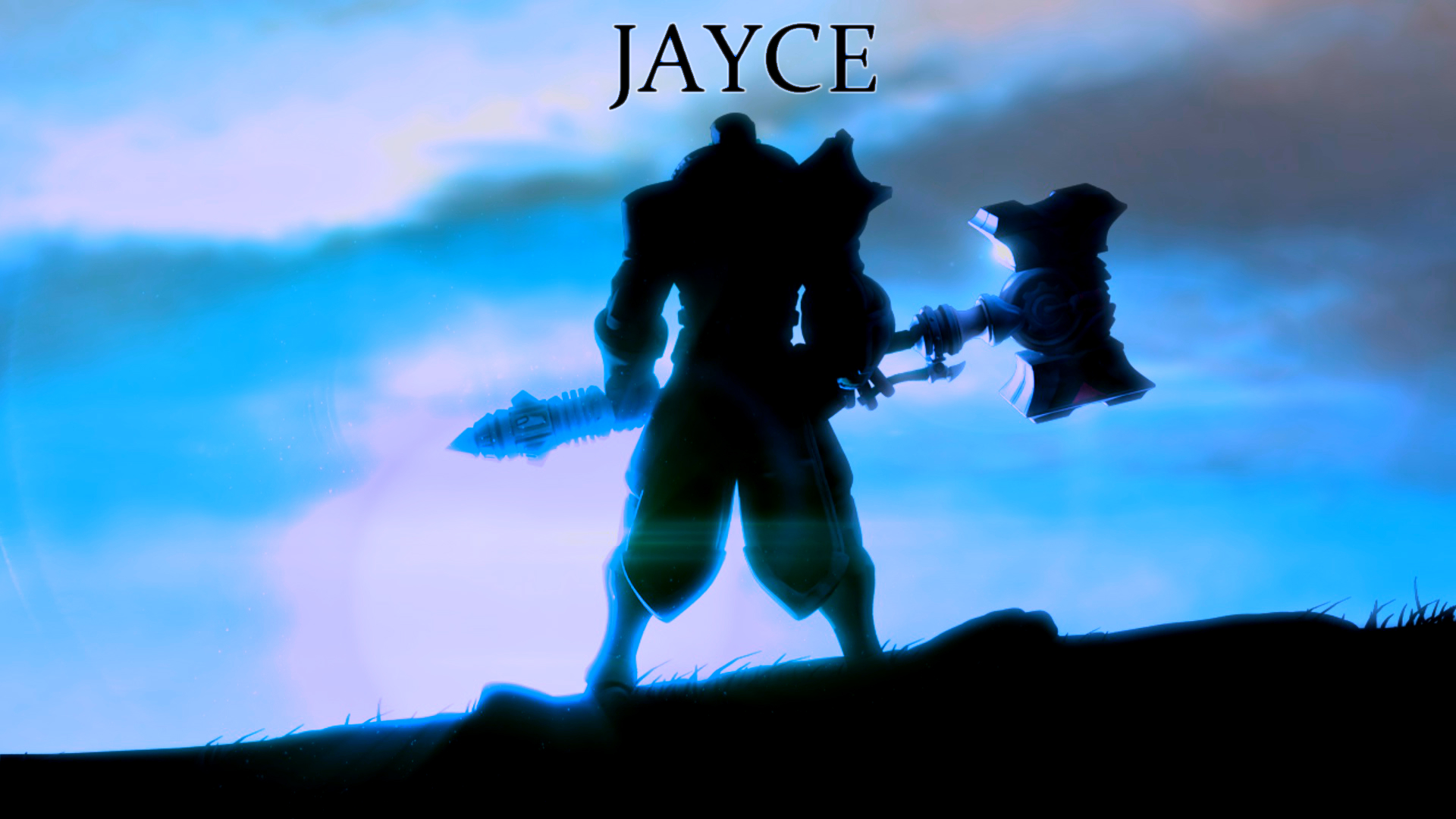 jayce fondo de pantalla,cielo,juego de acción y aventura,personaje de ficción,silueta,mundo