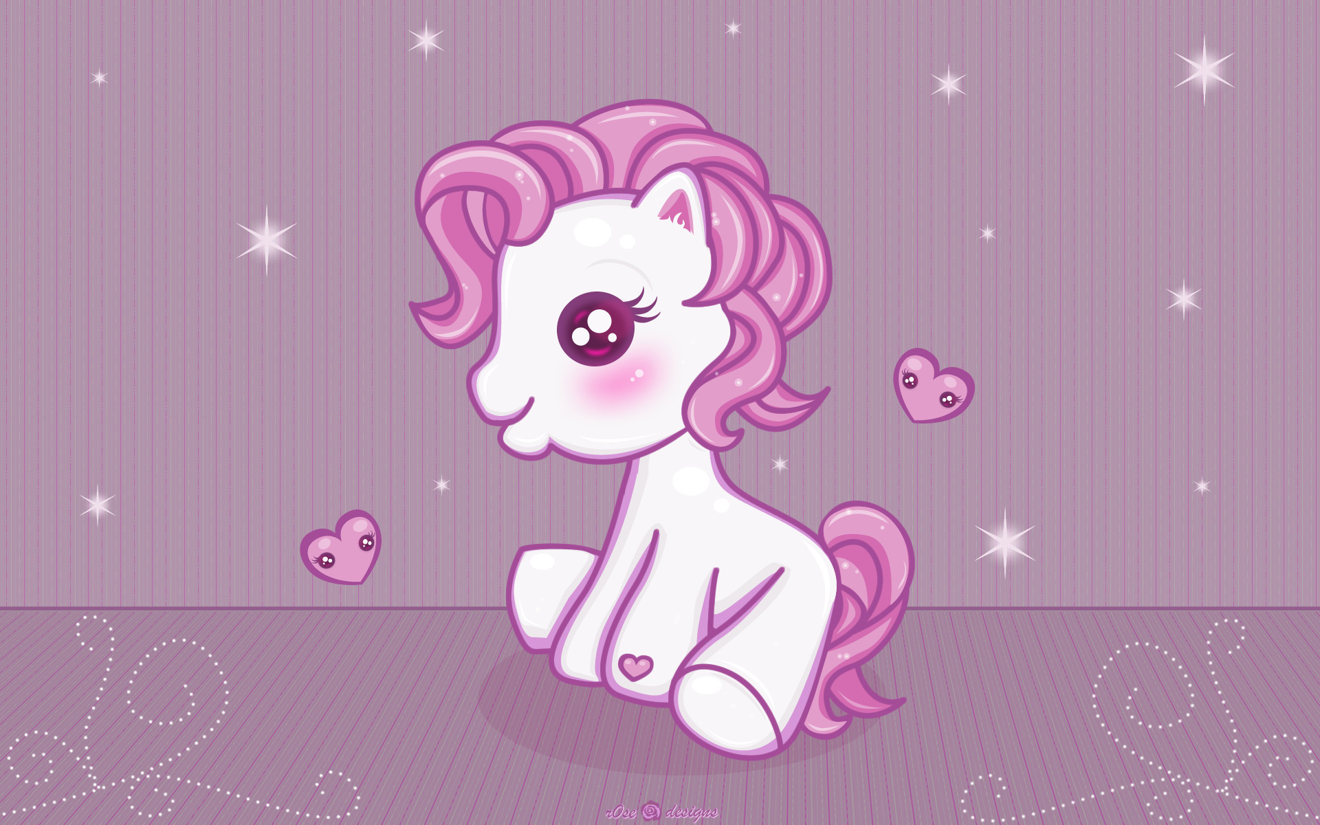 lindos fondos de pantalla tumblr,poni,caballo,rosado,dibujos animados,violeta