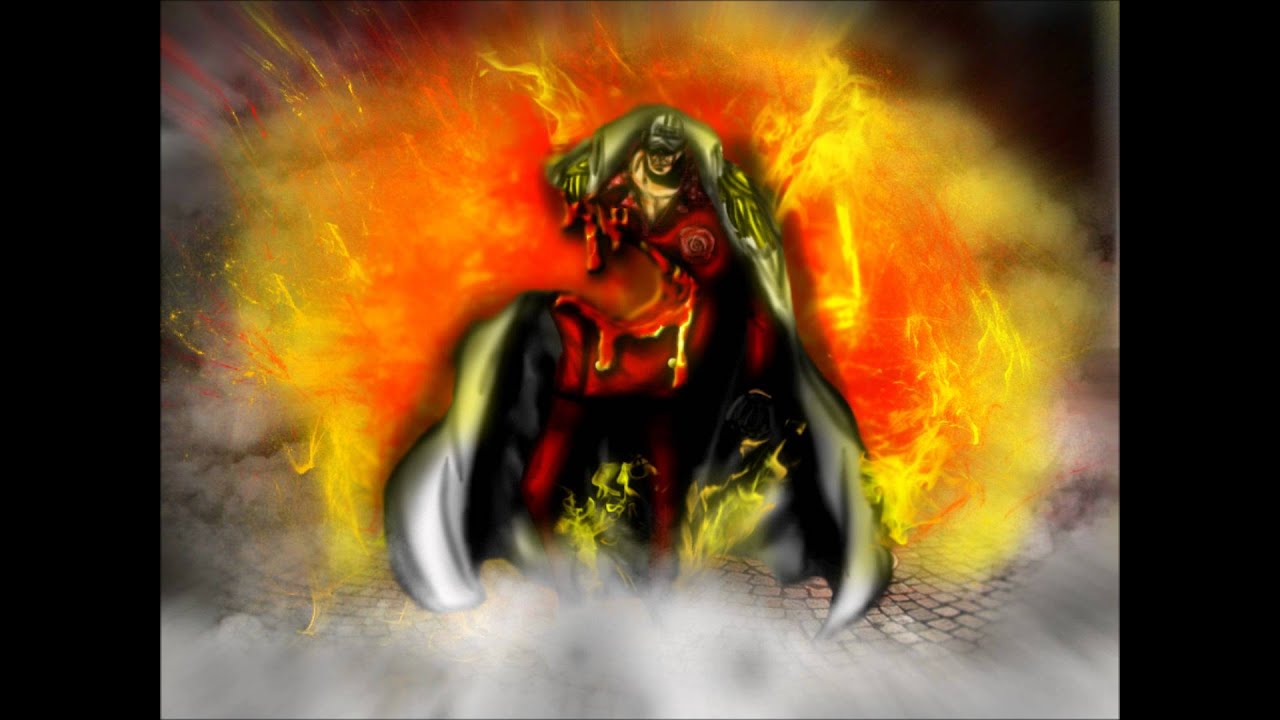 fondo de pantalla de akainu,cg artwork,demonio,personaje de ficción,arte,diseño gráfico