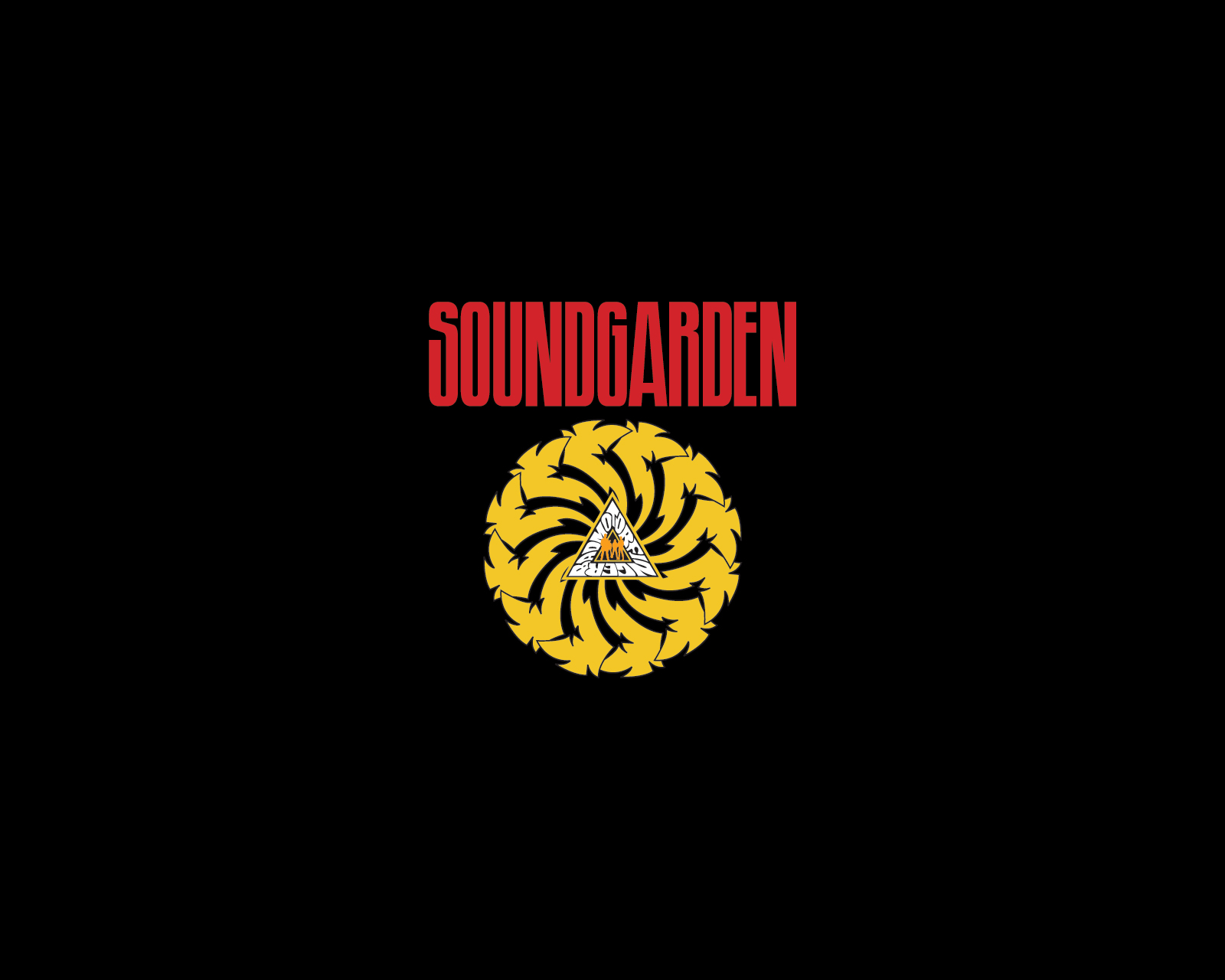 soundgarden tapete,schriftart,grafik