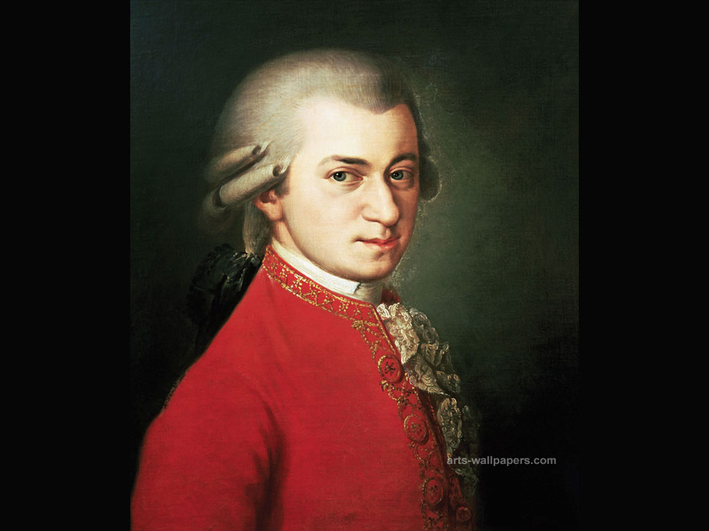 Wolfgang Amadeus Mozart- WallpaperUse