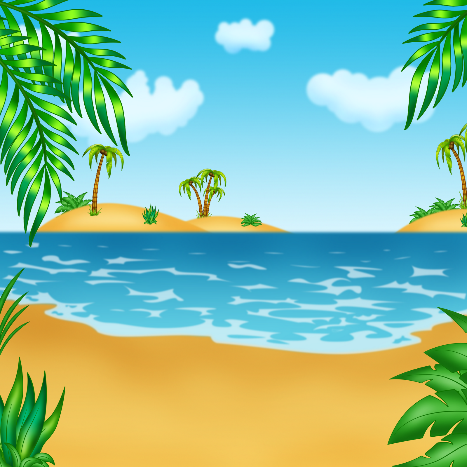 fond d'écran isla,la nature,paysage naturel,arbre,ciel,palmier