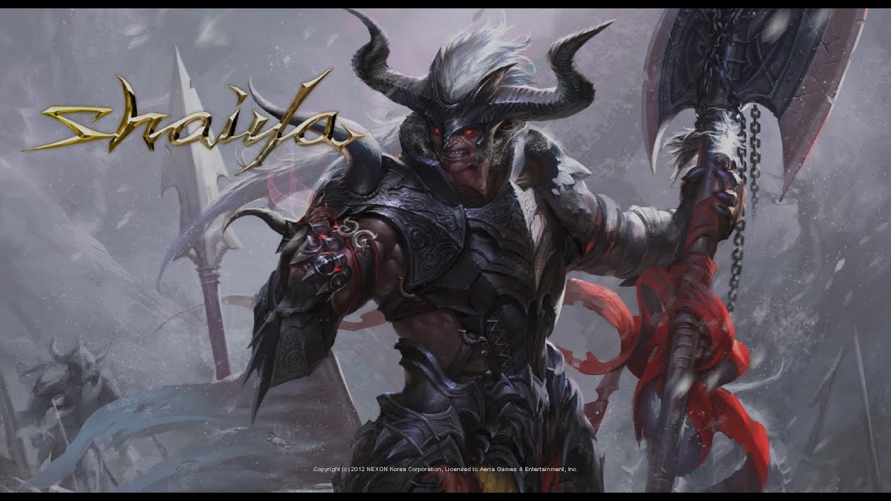 shaiya wallpaper,juego de acción y aventura,demonio,personaje de ficción,juego de pc,criatura sobrenatural