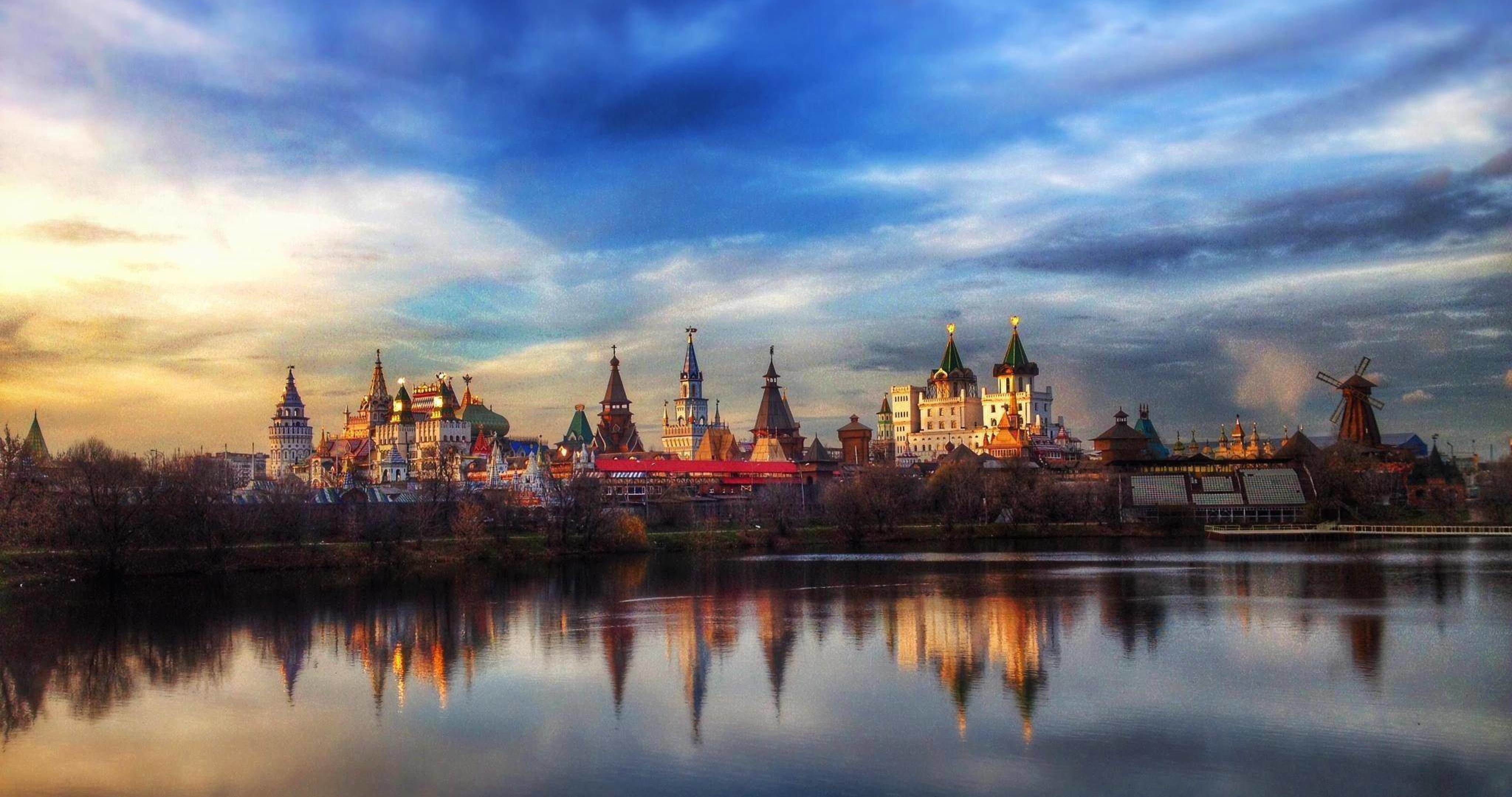 papier peint kremlin,ciel,réflexion,la nature,paysage naturel,nuage