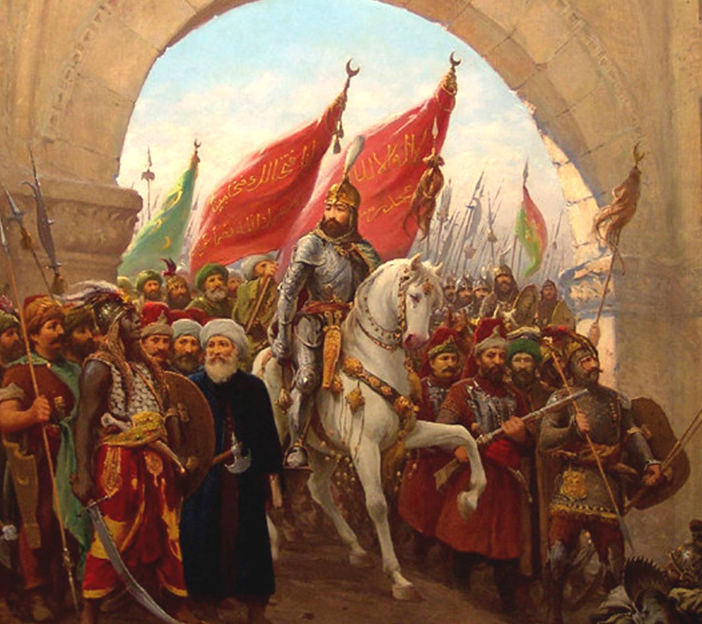 fatih sultan mehmet fond d'écran,la peinture,art,un événement,moyen âge,tradition