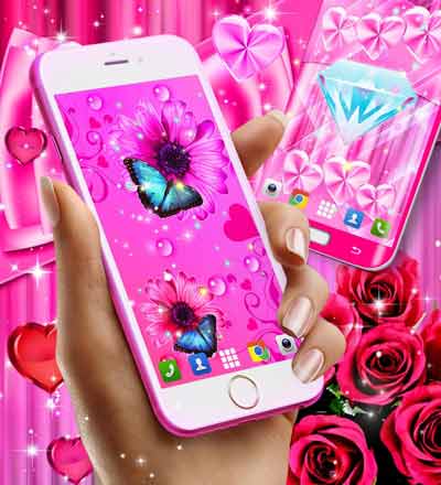 월페이퍼,분홍,간단한 기계 장치,휴대 전화,휴대폰 케이스,통신 장치
