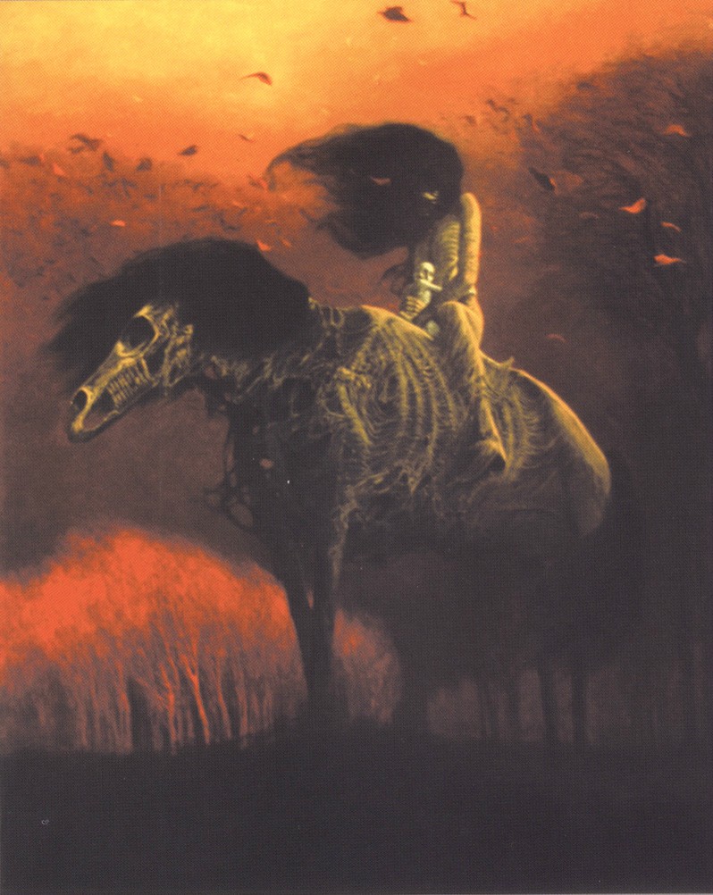 Zdzislaw Beksinski Visions Of Hell- WallpaperUse