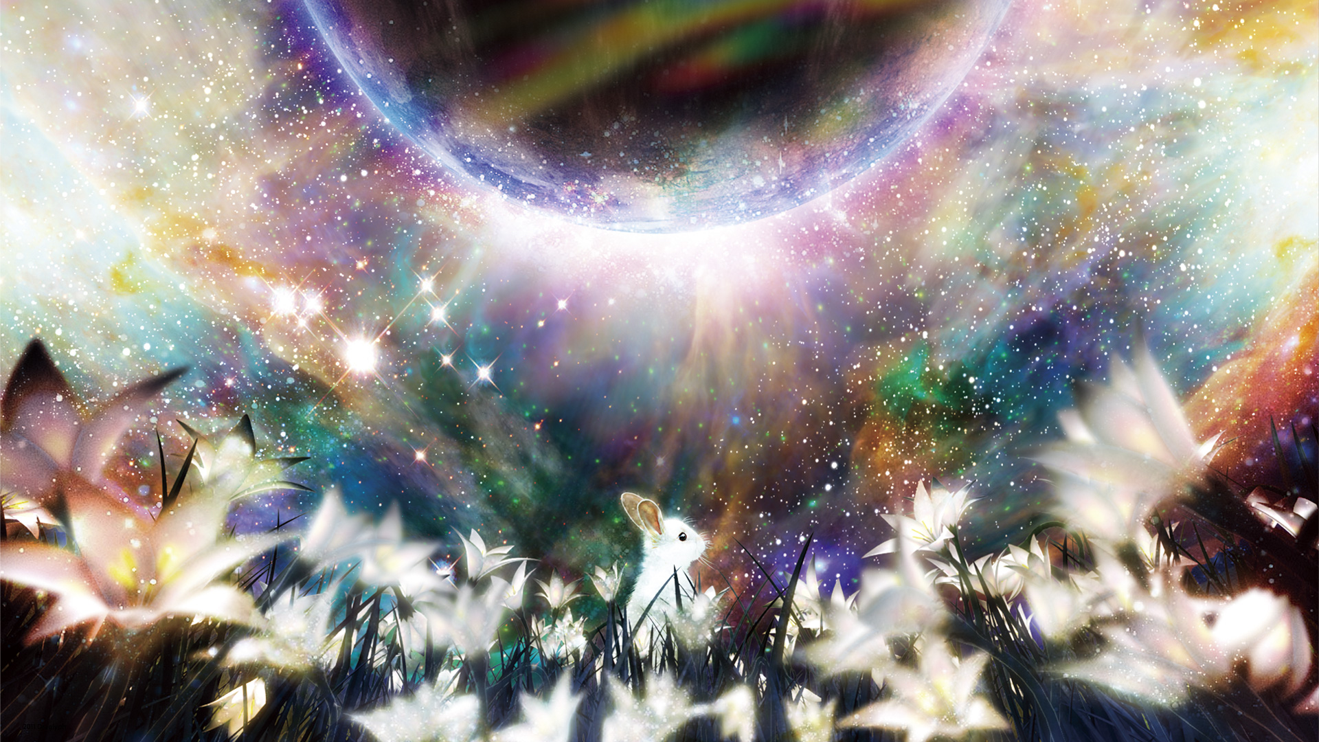 fondo de pantalla pixiv,nebulosa,cielo,espacio,objeto astronómico,atmósfera