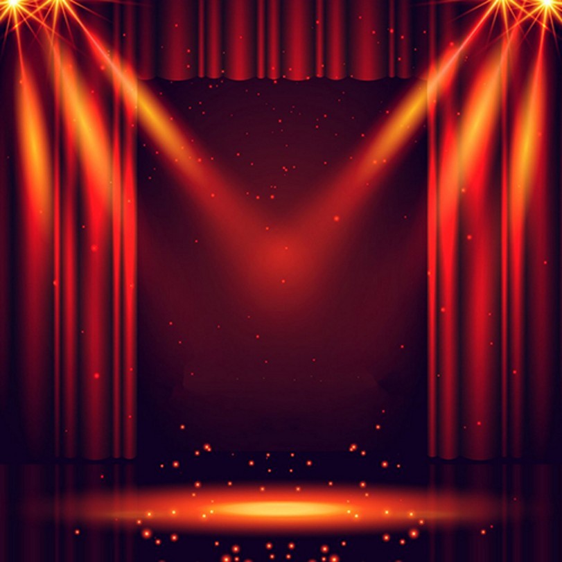 carta da parati scenica,palcoscenico,rosso,tenda del teatro,tenda,leggero