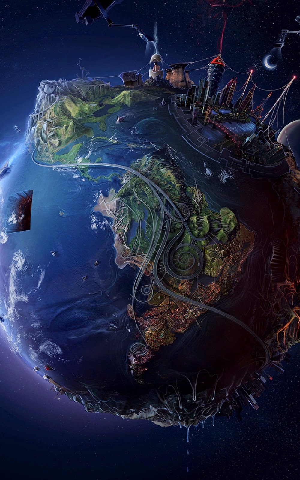 용암 아이리스의 hd 벽지,지구,행성,세계,천체,우주