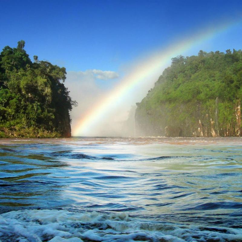 川ライブ壁紙,水域,水資源,自然の風景,自然,虹
