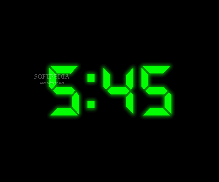 Digital Clocks Wallpaper Digital Clock Screen Saver- WallpaperUse