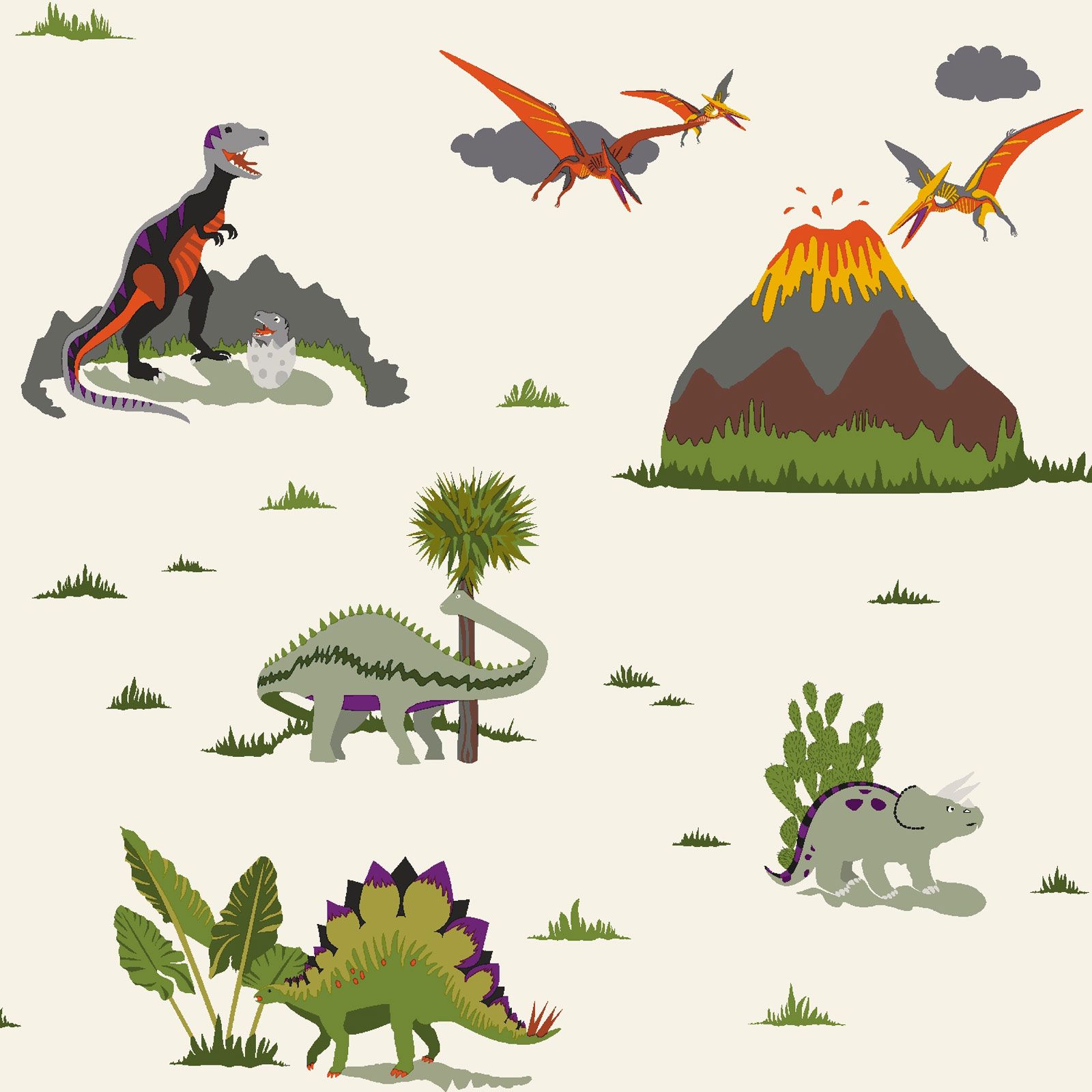 carta da parati per bambini dinosauro,cartone animato,clipart,illustrazione,figura animale,dinosauro