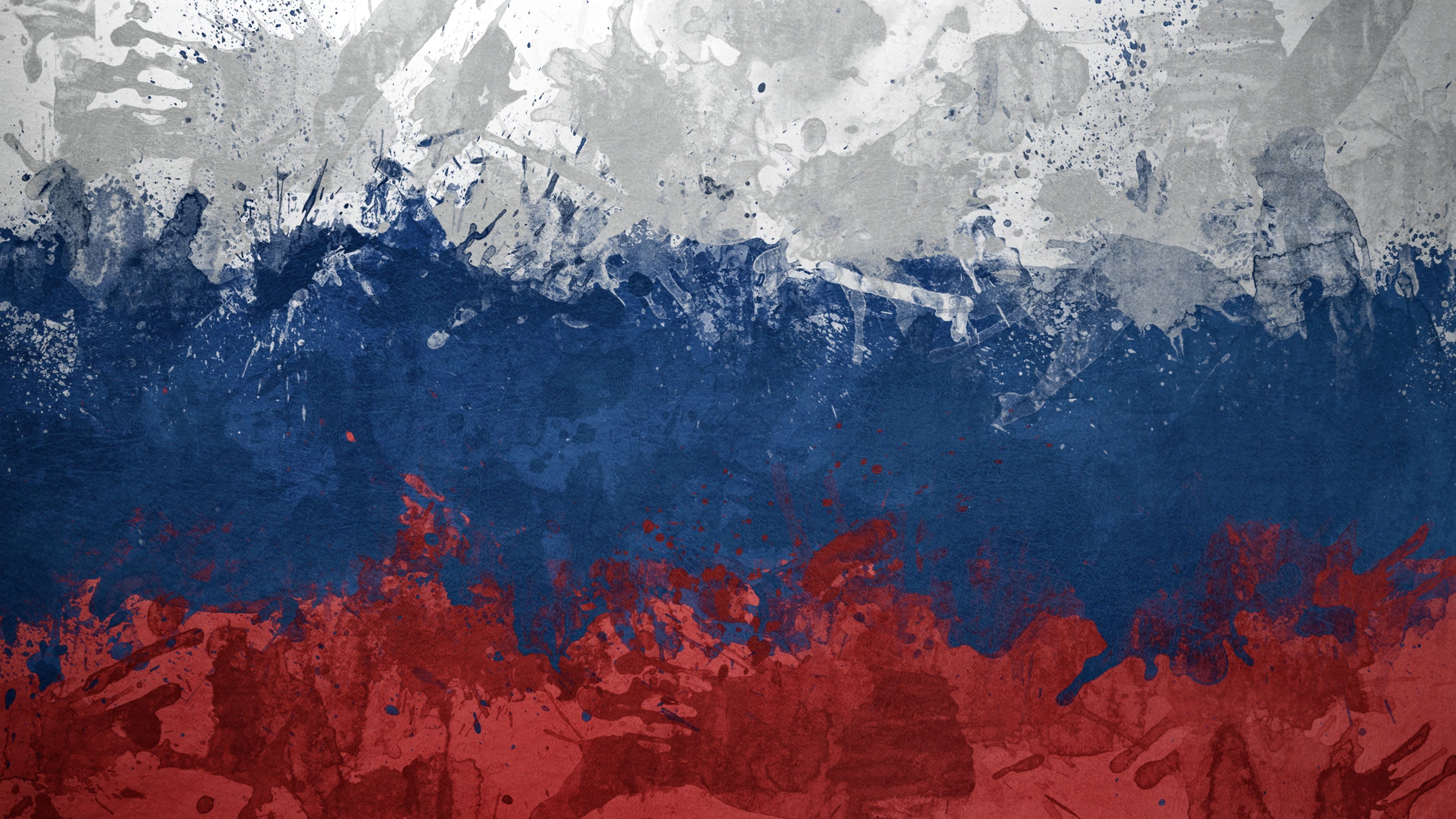 carta da parati bandiera russa,blu,rosso,cielo,montagna,catena montuosa
