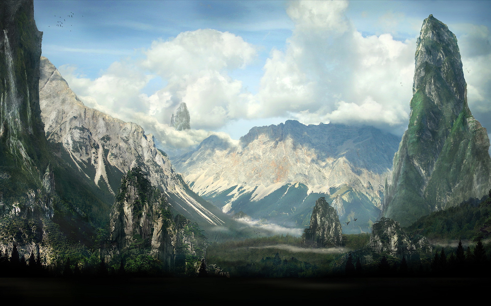 壁紙としてモンタ,山,自然の風景,山脈,自然,空