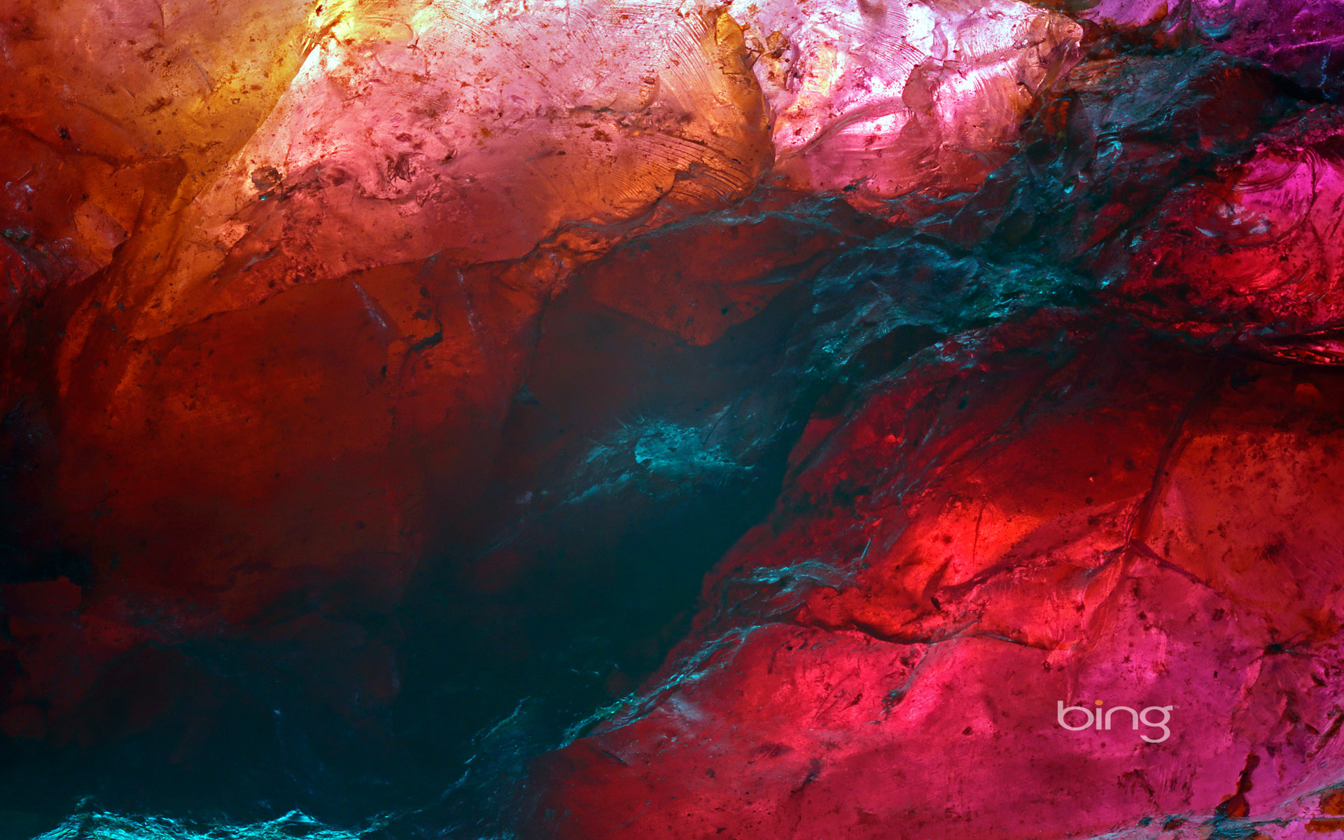 ガーネットの壁紙,赤,岩,水,洞窟,形成