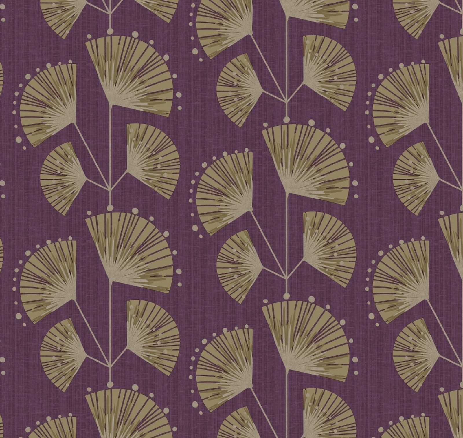 デコ壁紙,緑,紫の,パターン,葉,バイオレット