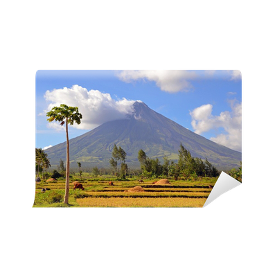 接着剤壁紙フィリピン,自然の風景,自然,空,山,山脈