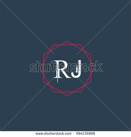 sfondo con nome rj,testo,font,illustrazione,linea,disegno grafico