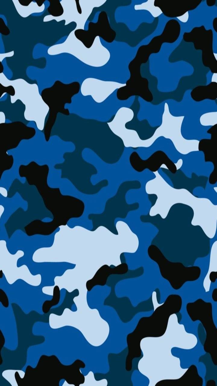 camo phone wallpaper,blau,muster,militärische tarnung,kleidung,tarnen