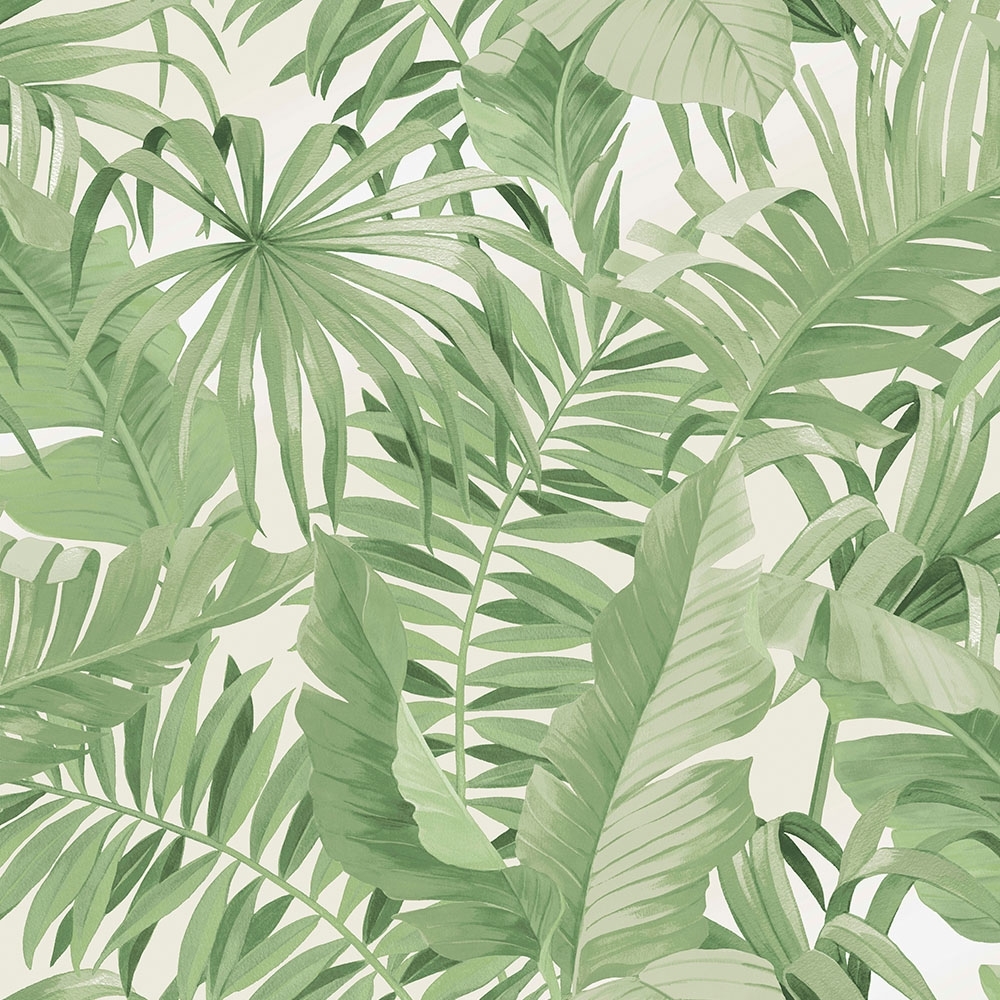 Palm Leaf Print- WallpaperUse