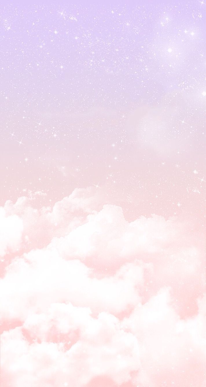 パステルピンクのiphone壁紙 空 ピンク 雲 パターン Wallpaperuse