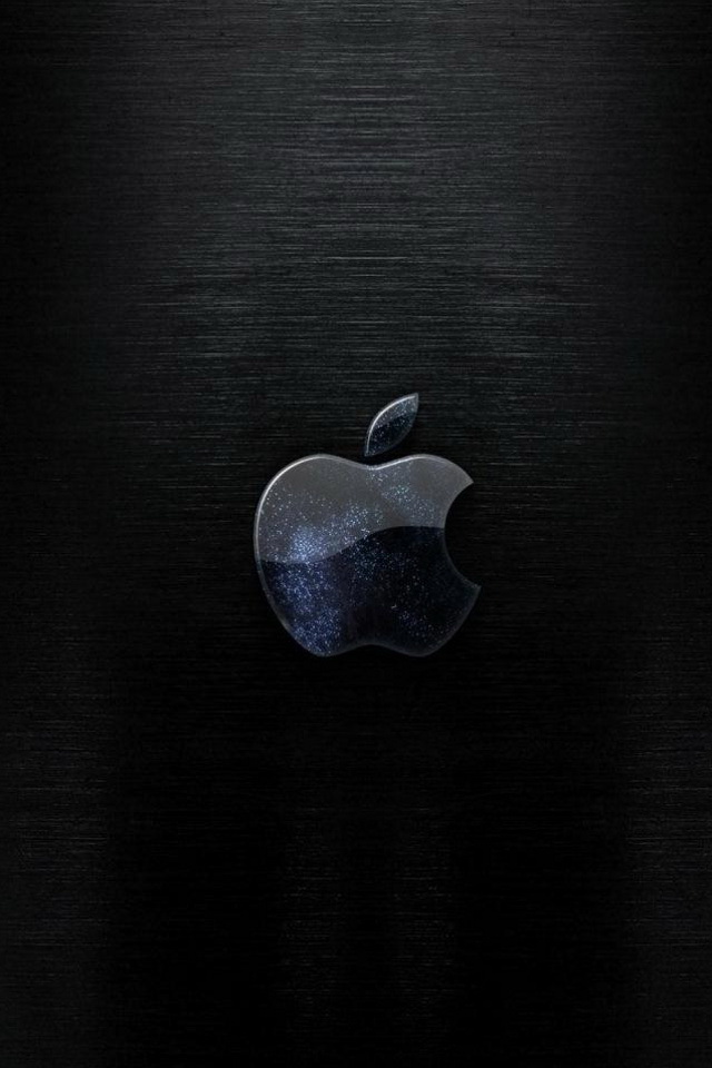 apple icon wallpaper,schwarz,grafik,dunkelheit,herz