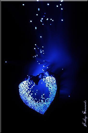 carta da parati cuore blu,blu,cuore,blu cobalto,viola,illuminazione