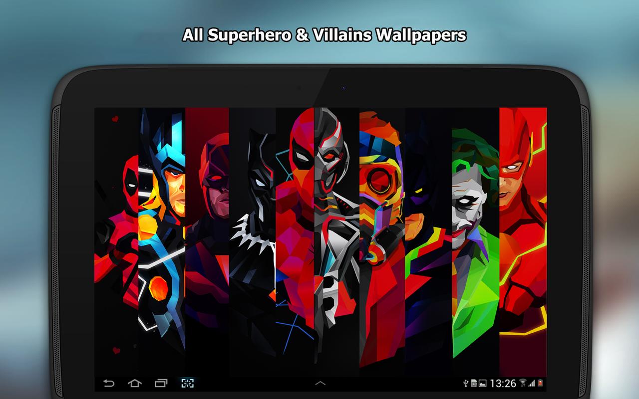 superhelden wallpaper für android,elektronik,technologie,gadget,medien,anzeigegerät