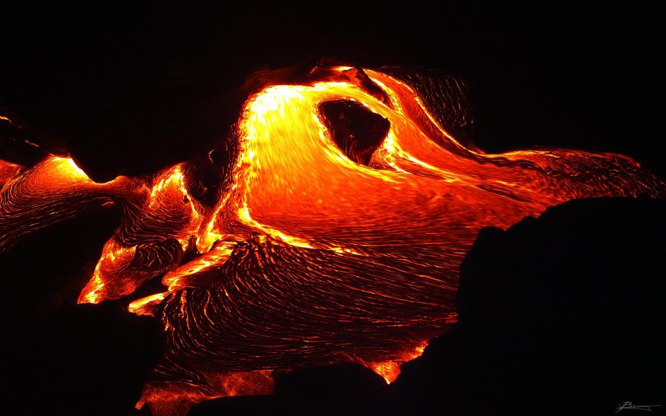 carta da parati magma,calore,acqua,vulcano,fuoco,fiamma