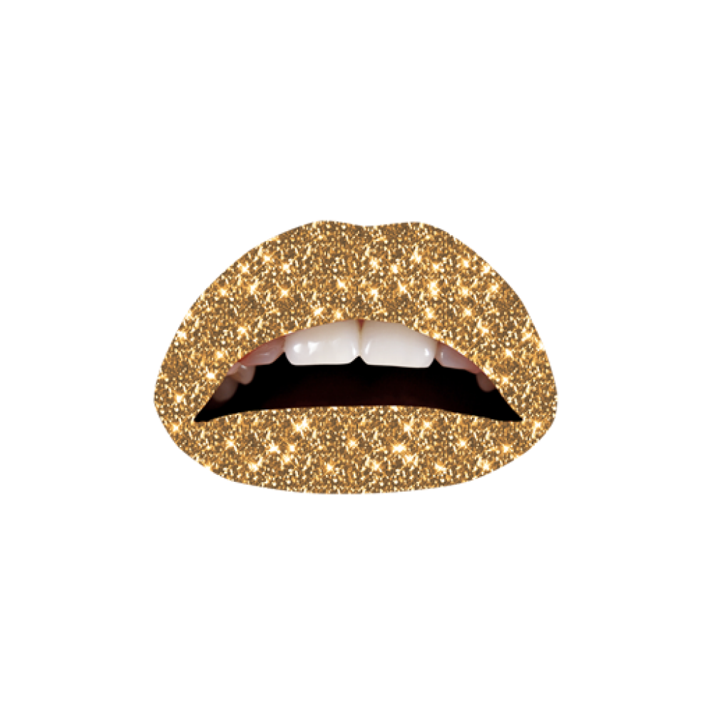 Pin Lips Gold Kiss Lipstick Mouth Red Teeth Hd Wallpaper Gold