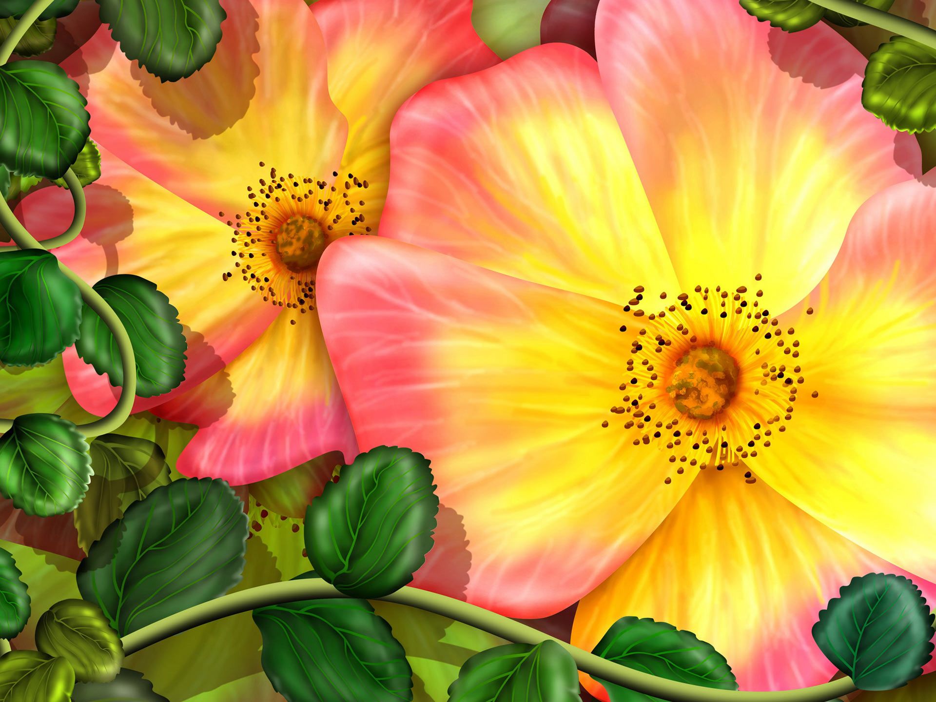 descarga de fondo de pantalla único,flor,pétalo,amarillo,verde,planta