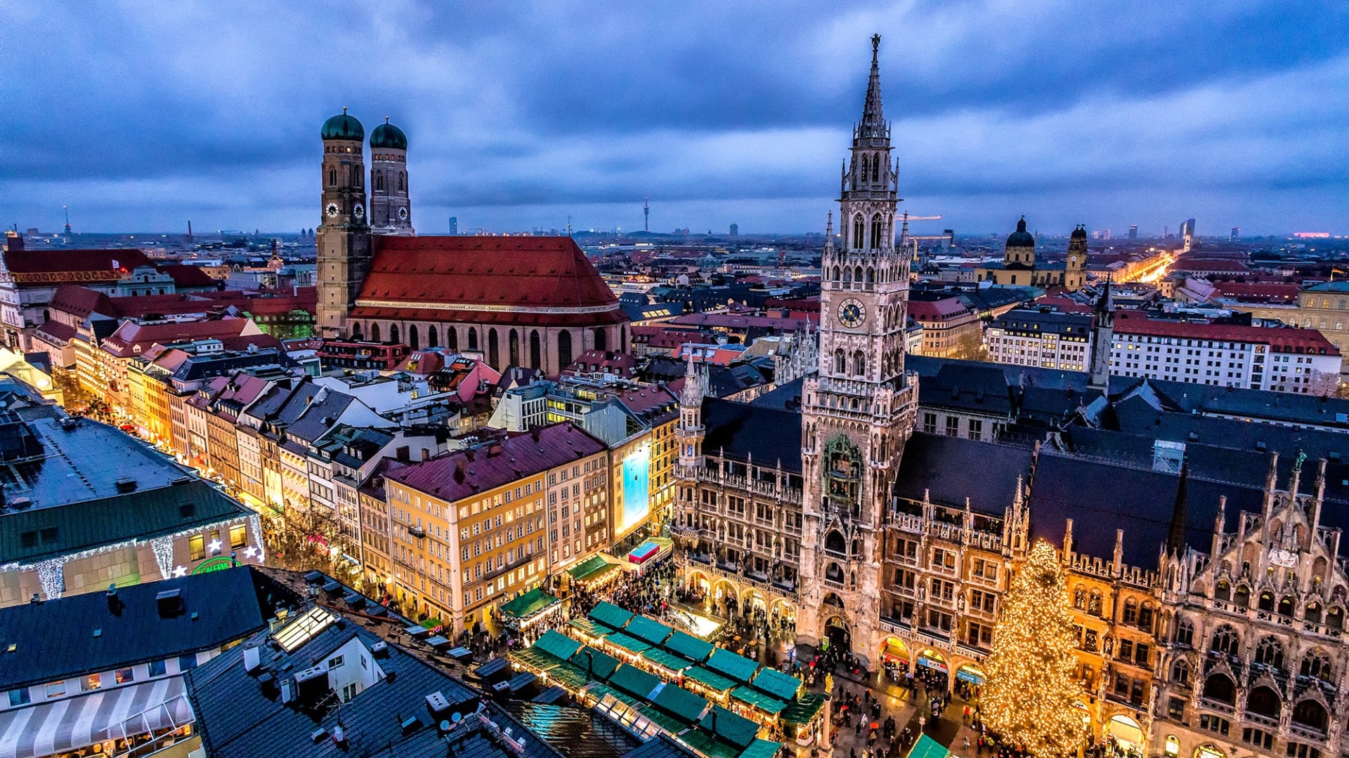 Munich Wallpaper cityscape metropolitan Area city urban Area metropolis 