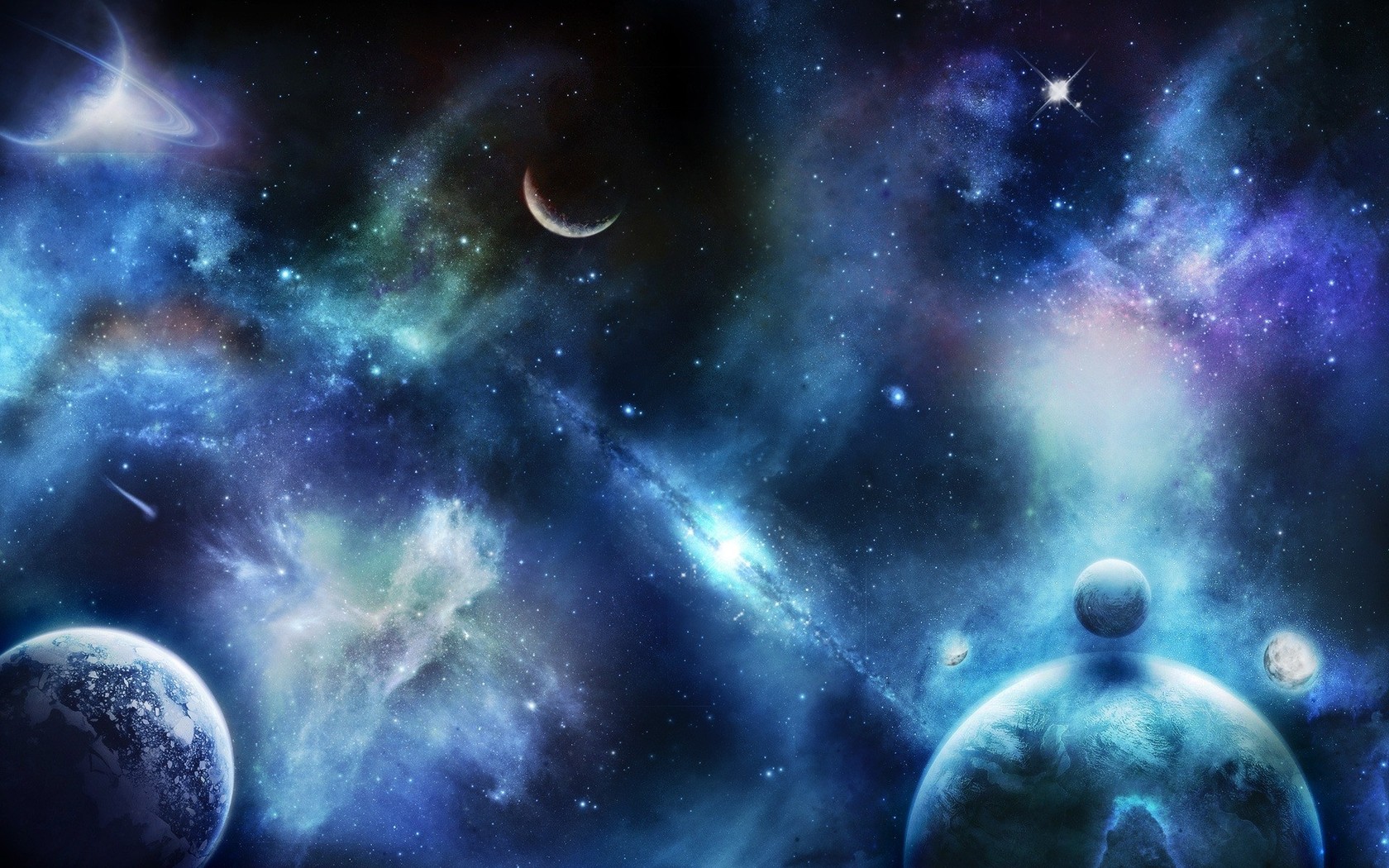 universe wallpaper,outer space,universe,astronomical object,sky,blue