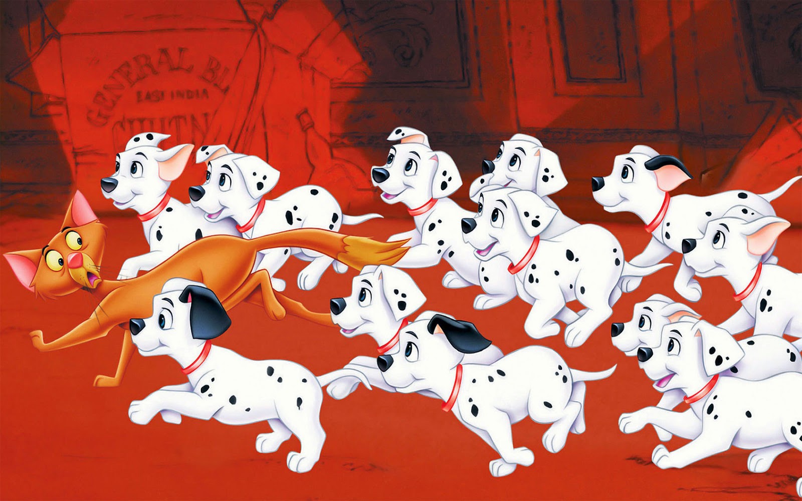 101 dalmatiens fond d'écran,chien,dalmatien,groupe non sportif,groupe sportif,animation