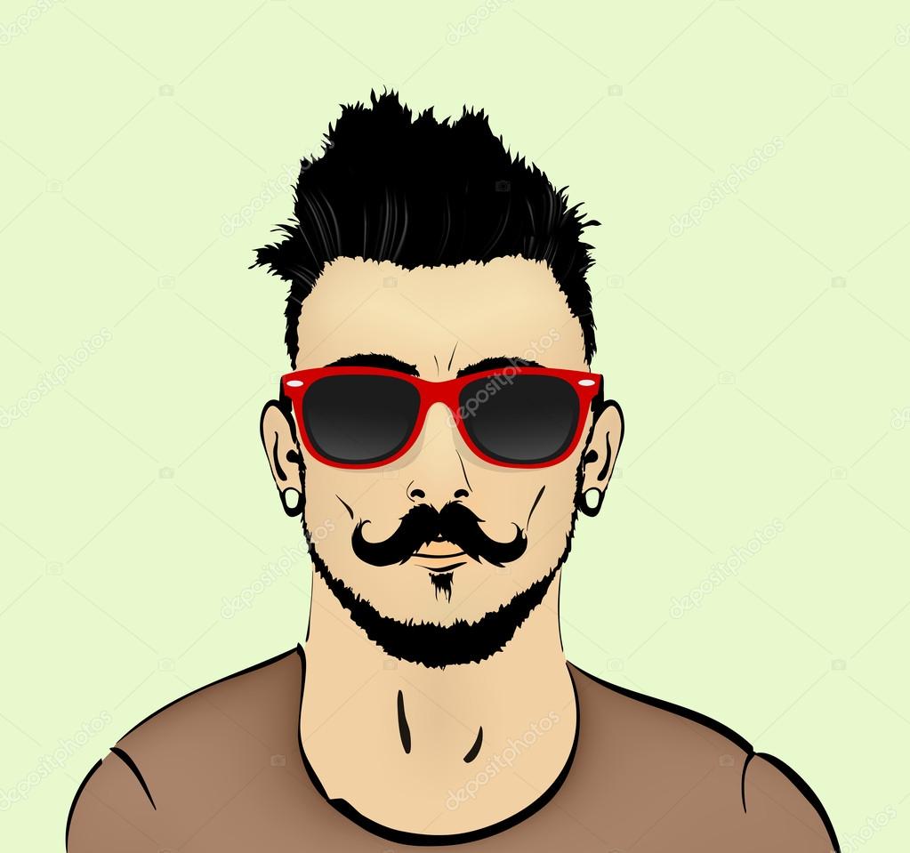 papier peint moustache et barbe,lunettes,cheveux,visage,moustache,barbe