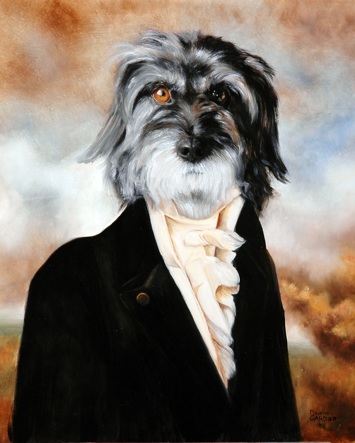 fondo de pantalla de perro loco,perro,schnauzer miniatura,perro de compañía,hocico,pintura