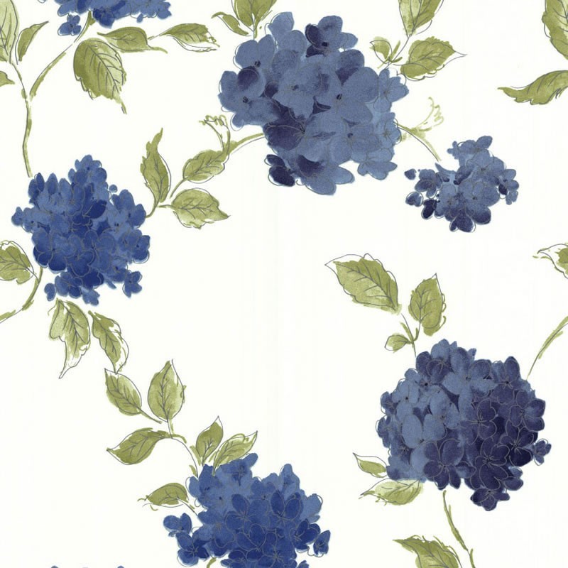 青とクリーム色の壁紙,花,工場,アジサイ科,あじさい,開花植物